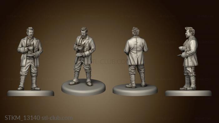 3D model DR WHO war doctor out (STL)