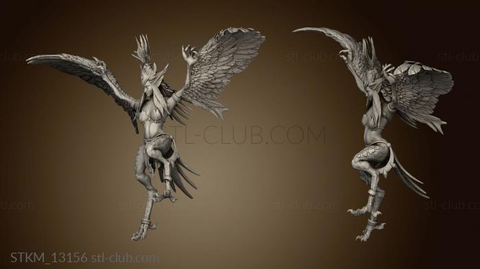 3D model Monster Rampage Harpie Lady Landing (STL)