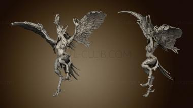 3D model Monster Rampage Harpie Lady Landing (STL)