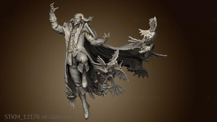 3D model Dracula Diorama (STL)