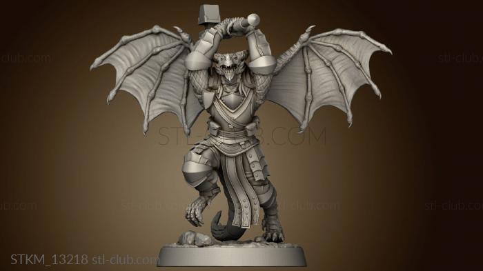 3D model Dragon War Wyrmblood Elites trapper lodge Elite Draconian (STL)