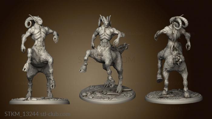 Fey Woods Centauroid Satyr Attacking