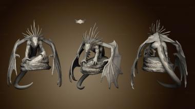 3D model Dragon Trapper Lodge Floating (STL)