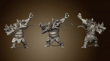 3D model Dungeons Thamarai Dungeon Troll Prisoner (STL)