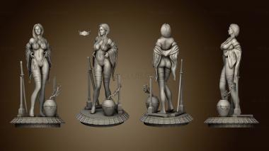 3D model geisha block NR (STL)