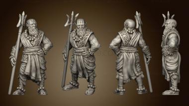 3D model eac ebff mohlevtir water genasi monk (STL)