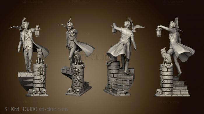 3D model Edgar Allan Poe able (STL)