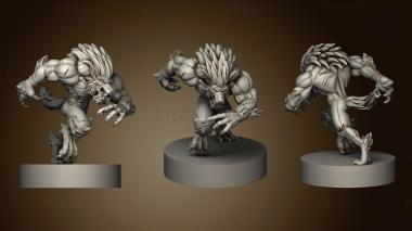 3D model equipos Muertos lobo (STL)