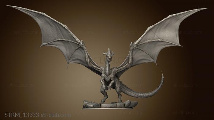 3D model Elder White Dragon elder white ted (STL)