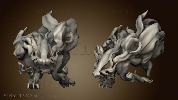 3D model Cult Pickle Shadowfell Night Stalker pose (STL)