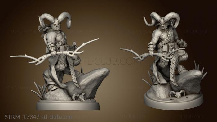 3D model Fey Woods Satyr Bow (STL)