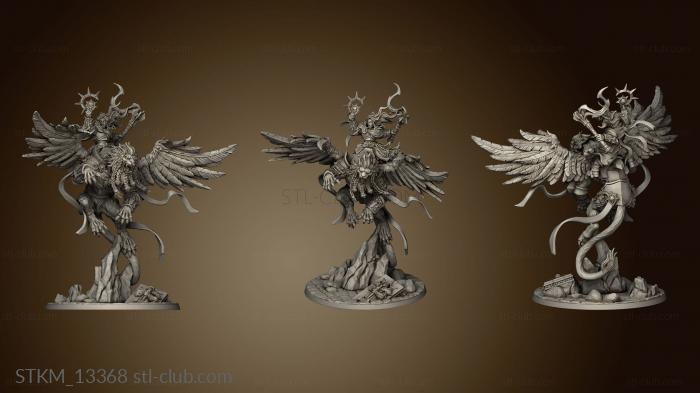 3D model Brotherhood Requiem Proudman Winged Lion Agata Holy Symbol (STL)