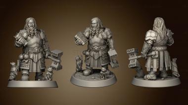 3D model Fantasy Journey to Nidavellir Tortadur Clan Goober Dw (STL)