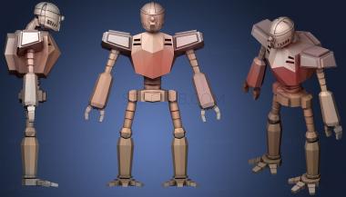 3D model Toriyama Style Robot (STL)