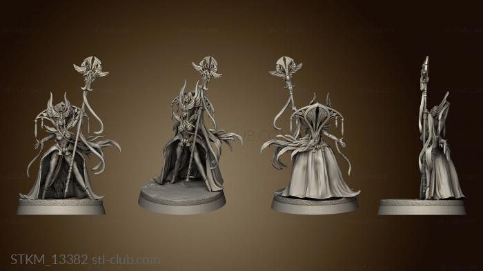 3D model Elves the Eternal Summits II Heroes Queen Yelshaniah (STL)