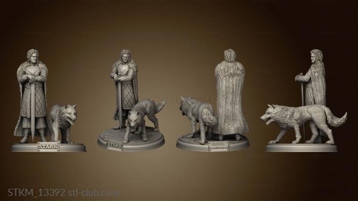 3D model GOT House STARK (STL)