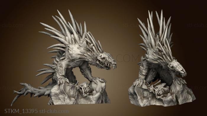 3D model Recess Bones Barghest (STL)