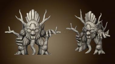 3D model Riddleroot Tree Folk Burlwart (STL)