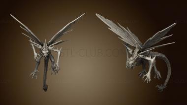 3D model Recess Bones Bone Devil Flying (STL)