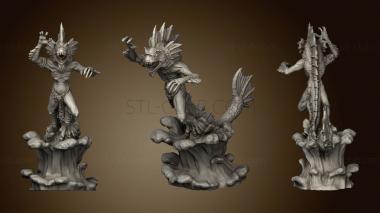 3D model End Depth fishfolk surprise attack (STL)