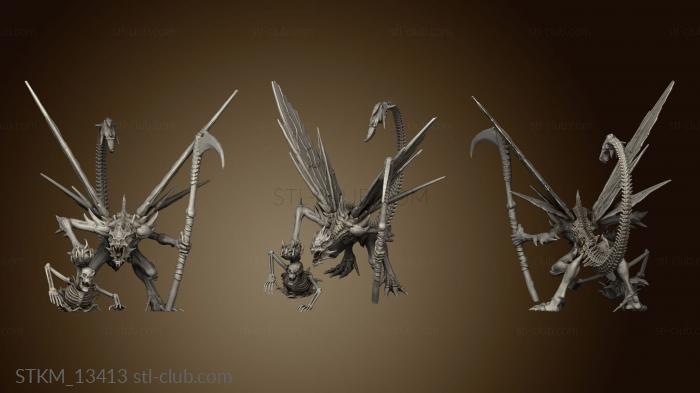 3D model Recess Bones Bone Devil Magic (STL)