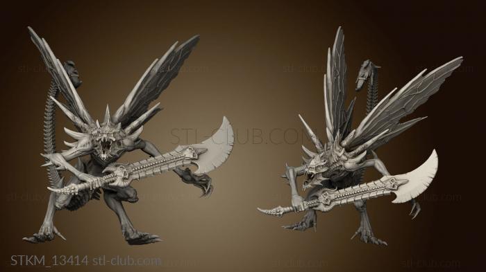 3D model Recess Bones Bone Devil Sword (STL)