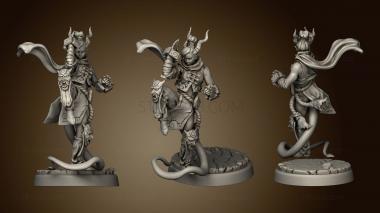 3D model Epic Adventure Infernal Heroes monk basic (STL)