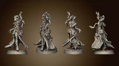 3D model Epic Adventure Infernal Heroes sorceress basic (STL)