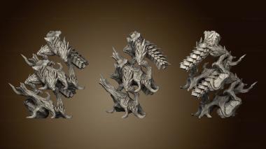 3D model Epic Boss Kromaturthe Elder Kromatur the smaller torso joint Legs (STL)