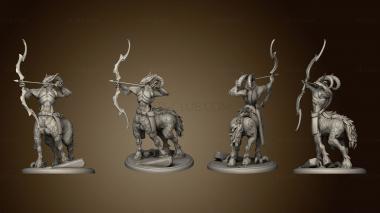 3D model Fey Woods Centauroid Satyr Archer (STL)