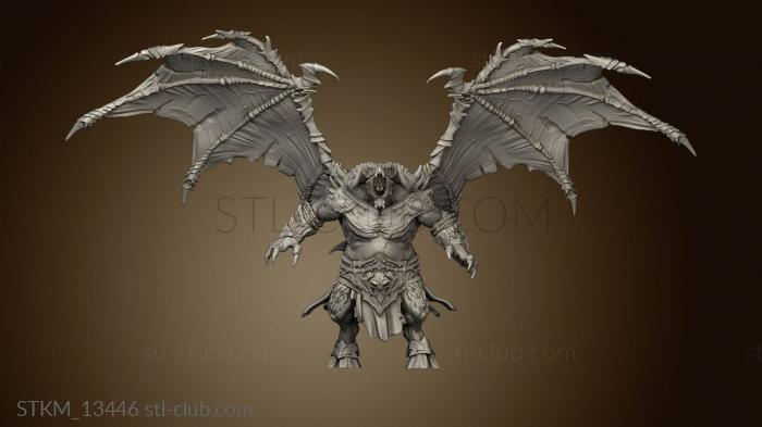 3D model Recess Bones Demon Lord Roar Huge (STL)