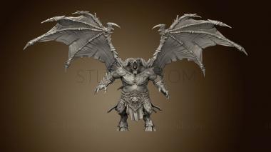 3D model Recess Bones Demon Lord Roar Huge (STL)