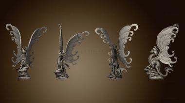 3D model Fey Woods Faerie Dragon Queen Huge (STL)