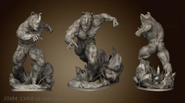 3D model rhino marvel (STL)