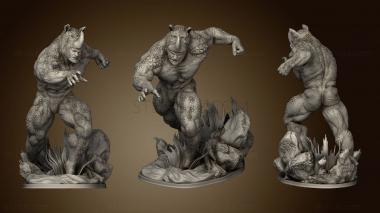 3D model rhino marvel (STL)