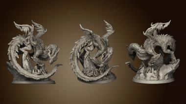 3D model Fantasy Legendarium Dragons Liars Eye Gouger (STL)