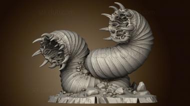 3D model Giant Worms (STL)