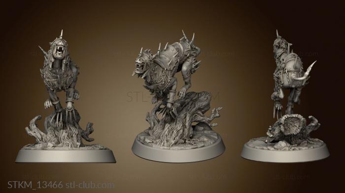 3D model Fantasy Legendarium Dragons Liars Hound (STL)