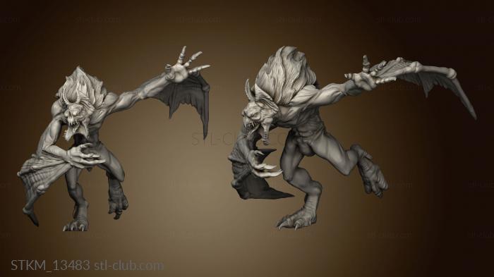 3D model flying tomb abomination squad (STL)