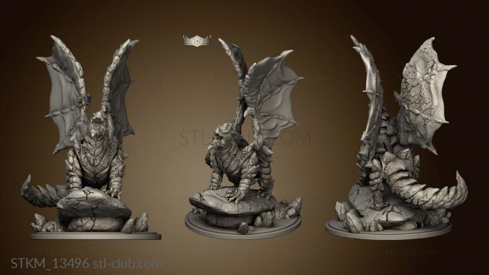 3D model Flame Dragon Molten Mother (STL)