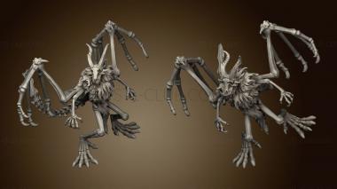 3D model Reese Bones Dragonborn Skeleton (STL)