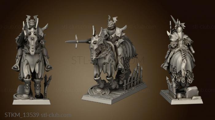 3D model Halloween BLOOD KNIGHTS KNIGHT (STL)