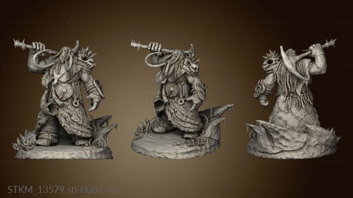 3D model Frostburn Horrors Path Soturi Herd Mammut (STL)