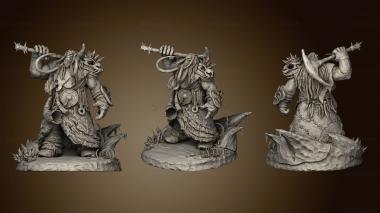 3D model Frostburn Horrors Path Soturi Herd Mammut (STL)