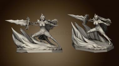 3D model Fallen Cecilia Epic Seven Barriga (STL)