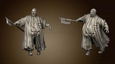 3D model Fantasy Fat Zombie Big (STL)