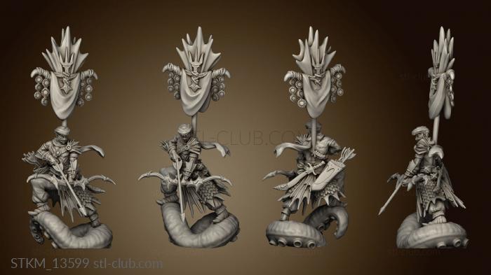 3D model Fantasy Abyss Guard male AE (STL)