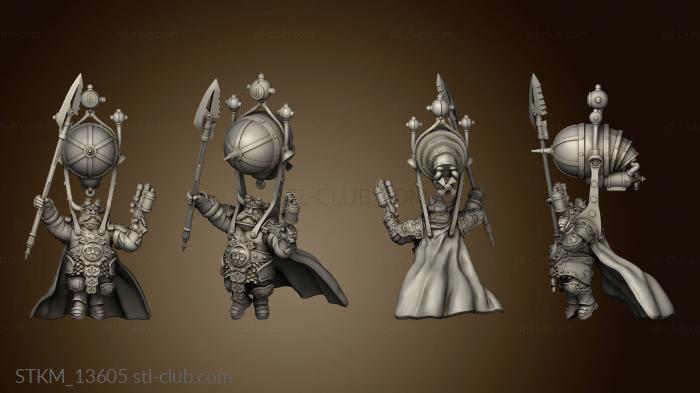 3D model Fantasy Inner Circle Jarls Rune Riders (STL)