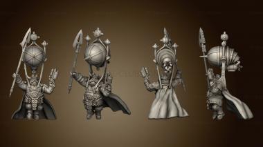 3D model Fantasy Inner Circle Jarls Rune Riders (STL)