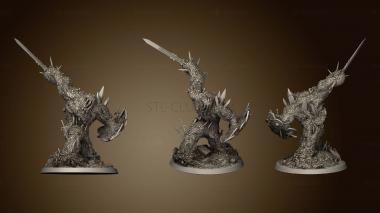 3D model Fantasy Legendarium Dragons Liars Treasure Golem (STL)